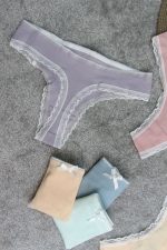 شورت کبریتی تور دار لامبادا - Image 3