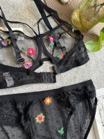 ست فنردار شیشه ای گلدوزی - Image 3