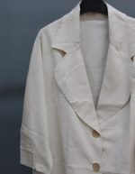 مانتو کتی یقه انگلیسی - Image 2