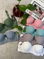 سوتین اسفنجی دکلته فنردار