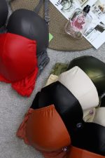 سوتین اسفنجی جکدار چرم - Image 3
