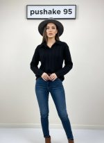 شومیز بافت بیسیک مارپیچ - Image 3